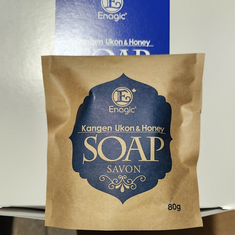 Enagic Kangen Ukon & Honey Soap - 4 Bars